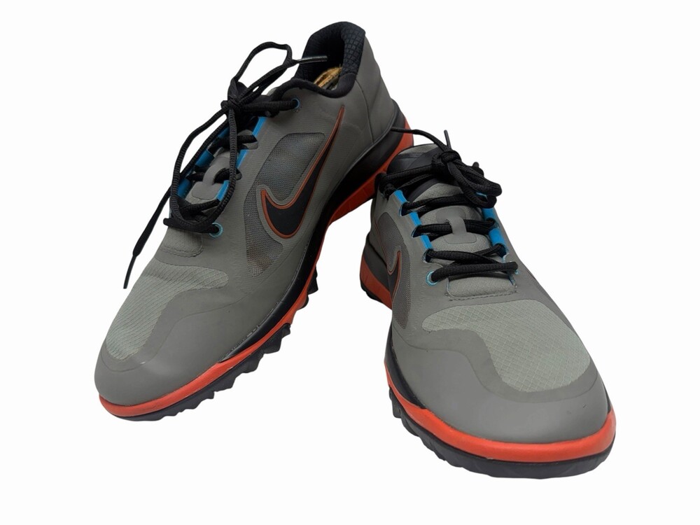 Nike Lunar TR1 611510-001 Men’s Size 11.5 Gray Black Orange Blue Training Shoes